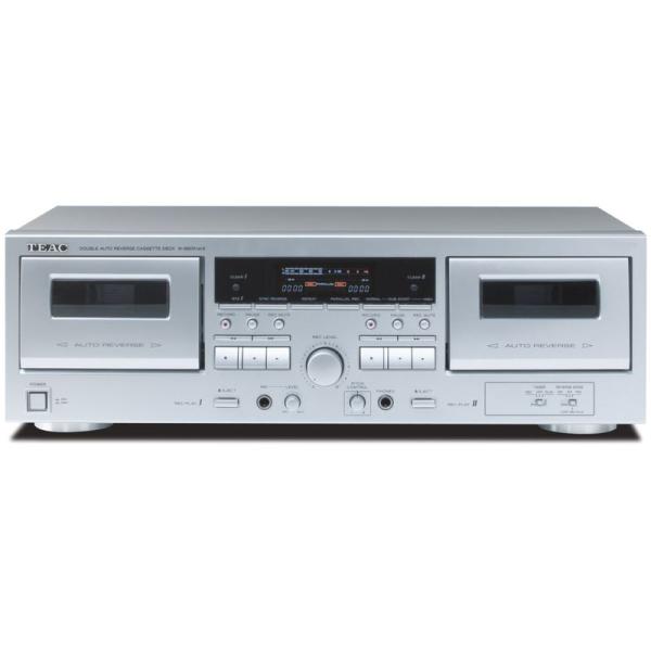 TEAC ダブルオートリバースカセットデッキ シルバー W-890RMKll-s TEAC ダブルオートリバースカセットデッキ シルバー W-890RMK2-S
