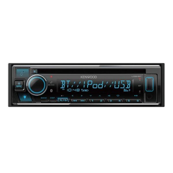 ケンウッド 1DINオーディオデッキ U381BT Bluetooth Alexa 対応