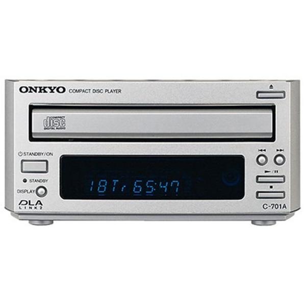 ONKYO INTEC155 CDプレーヤー C-701A(S) /シルバー: 商品のタイトル【中古品】(中古品)＝使用済み中古品です。画像の商品はサンプル画像です。実際に届く商品と異なりますのでご了承下さいませ。※中古品のため、商品のコン...