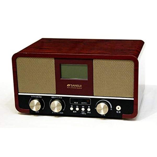 中古 昭和ラヂオ SUNSUI SANSUIサンスイ 2バンド FM/AM SUR-1 昭和ラヂオ ドウシシャ ラジオ・コンポ