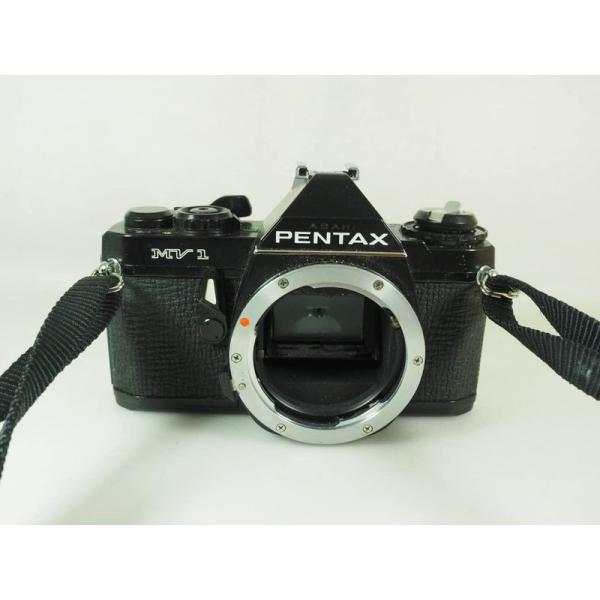 ペンタックス PENTAX MV1 フィルム一眼ボディ ブラック : スカーレット