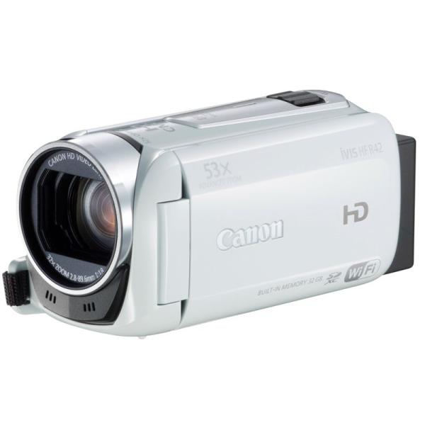 Canon デジタルビデオカメラ iVIS HF R42 [内蔵メモリ32GB] Canon デジタルビデオカメラ iVIS HF R42 光学32倍ズーム 内蔵32GB