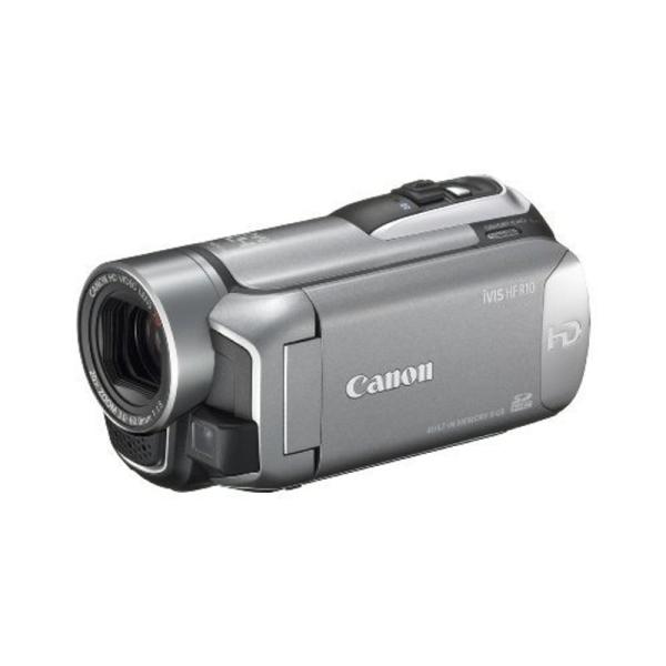 Canon フルハイビジョンビデオカメラ iVIS HF R10 シルバー IVISHFR10