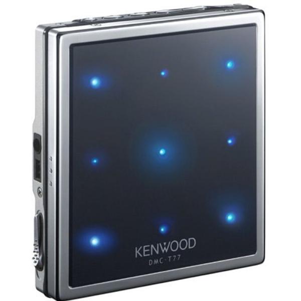 KENWOOD DMC-T77-B ポータブルMDプレーヤー ブラック