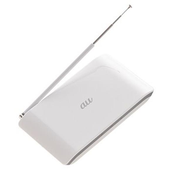 au - ★☆au　地デジ対応ポータブルTVチューナー　R03W003A☆★ au 地デジ対応ポータブルTVチューナー R03W003A : スカーレット