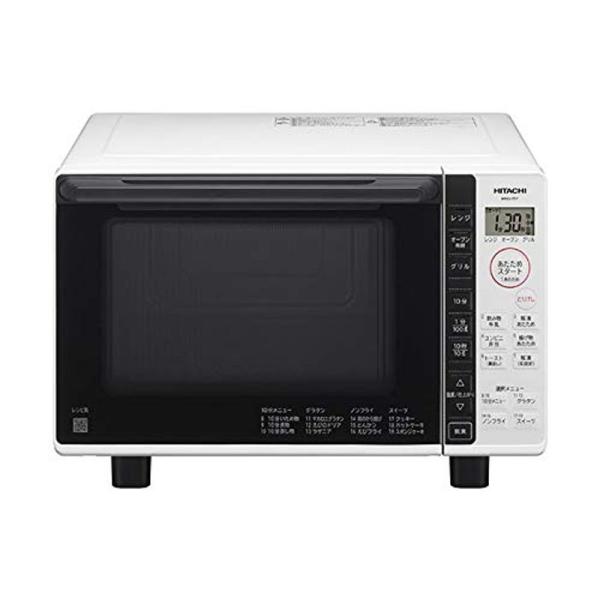 日立 オーブンレンジ 18L ホワイトHITACHI MRO-F5Y-W : スカーレット