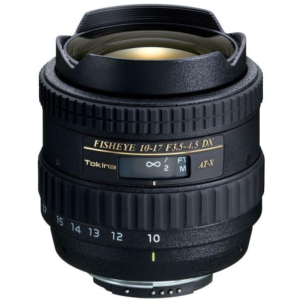 Tokina 魚眼ズームレンズ AT-X 107 DX Fisheye 10-17mm F3.5-4.5 (IF) ニコン用 APS-C対応