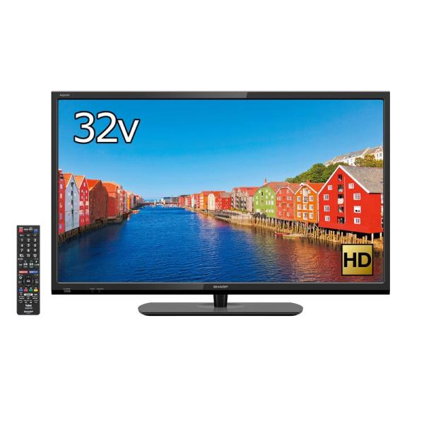 シャープ 液晶テレビ 32V型 AQUOS LC-32H40 裏番組録画対応 シャープ