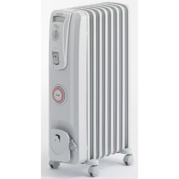 DeLonghi オイル・ラジエターヒーター L字型フラットフィン 8枚 R730812EF 3~8畳用: 商品のタイトル【中古品】(中古品)＝使用済み中古品です。画像の商品はサンプル画像です。実際に届く商品と異なりますのでご了承下さいませ...
