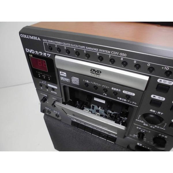 DENON CDV-550 DVDカラオケシステム 木目: 商品のタイトル【中古品】(中古品)＝使用済み中古品です。画像の商品はサンプル画像です。実際に届く商品と異なりますのでご了承下さいませ。※中古品のため、商品のコンディション、ケース、...