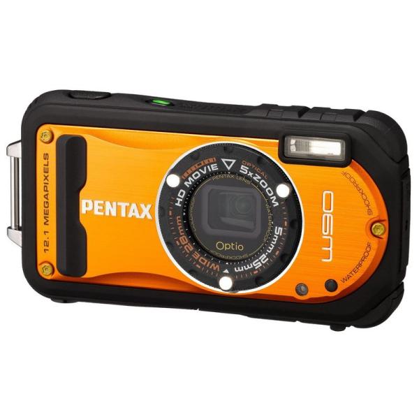 PENTAX 防水デジタルカメラ Optio W90 シャイニーオレンジ OPTIOW90SO wgteh8f PENTAX 防水デジタルカメラ Optio W90 シャイニーオレンジ