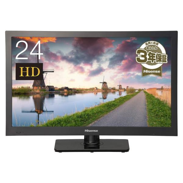 Hisense 2018年製 ハイビジョン液晶テレビ 24V hj24k3121 メーカー3年保証 ハイセンス 24V型 液晶 テレビ HJ24K3121 ハイビジョン 外付けHDD裏