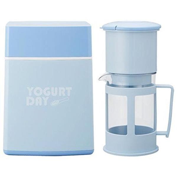 DYM-14BL(ブル-) ヨ-グルトメ-カ-&amp;水切りポット ヨ-グルトデイ: 商品のタイトル【中古品】(中古品)＝使用済み中古品です。画像の商品はサンプル画像です。実際に届く商品と異なりますのでご了承下さいませ。※中古品のため、商...