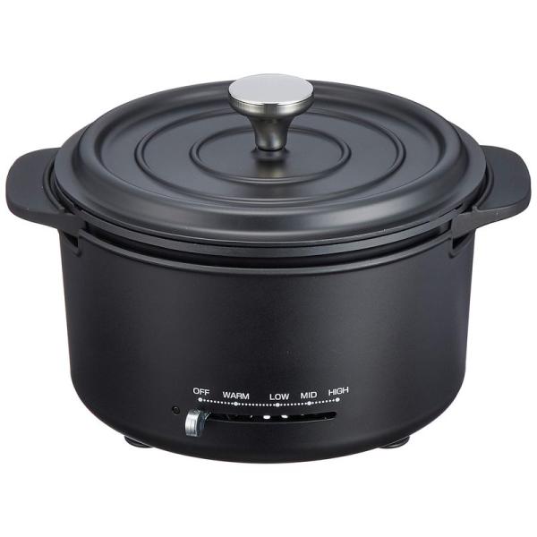山善 電気鍋 IH直火対応 グリル鍋 マットブラック EGD-D650(MB): 商品のタイトル【中古品】(中古品)＝使用済み中古品です。画像の商品はサンプル画像です。実際に届く商品と異なりますのでご了承下さいませ。※中古品のため、商品のコ...