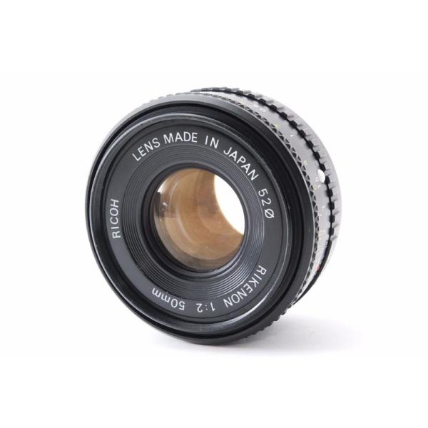 RICOH XRリケノン 50mm F2: 商品のタイトル【中古品】(中古品)＝使用済み中古品です。画像の商品はサンプル画像です。実際に届く商品と異なりますのでご了承下さいませ。※中古品のため、商品のコンディション、ケース、説明書等の付属品...