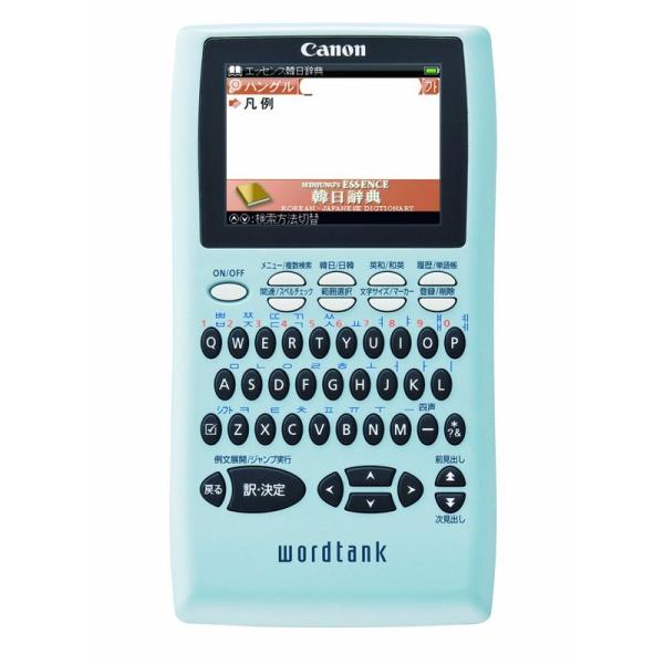 【中古】Canon 電子辞書 WORDTANK S504 韓国語学習モデル 全15コンテンツ 民衆辞林「エッセンス韓日/日韓辞典」収録 ハングル入力&ハングル表示可能 2.4型カラー液晶 [並行輸入品] Canon 電子辞書 WORDTANK S504 韓国語学習モデル 全15コンテンツ 民衆