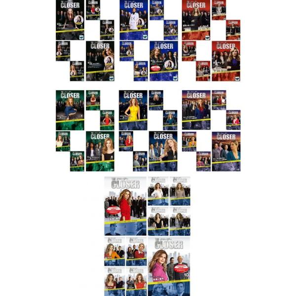 DVD THE トップ CLOSER クローザー シーズン1～ファイナル 全46巻