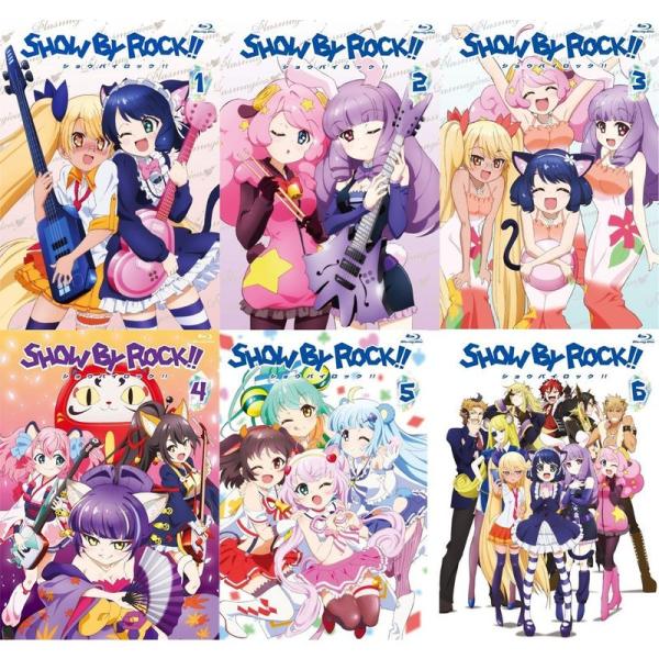 【中古】「未使用品」SHOW BY ROCK!! 特装限定版 全6巻セット [マーケットプレイス Blu-rayセット] SHOW BY ROCK 特装限定版 全6巻セット マーケットプレイス Blu-ray