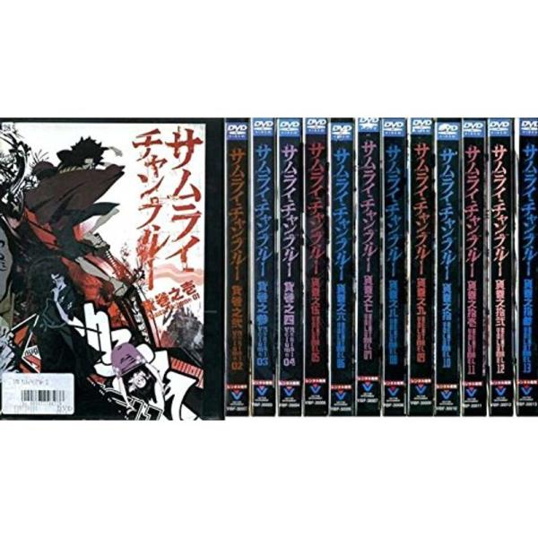 アニメ　サムライチャンプルー　DVD　全13巻セット　レンタル落ち　中古 サムライチャンプルー 13巻全巻セット 管理番号20738 DVD レンタル落ち