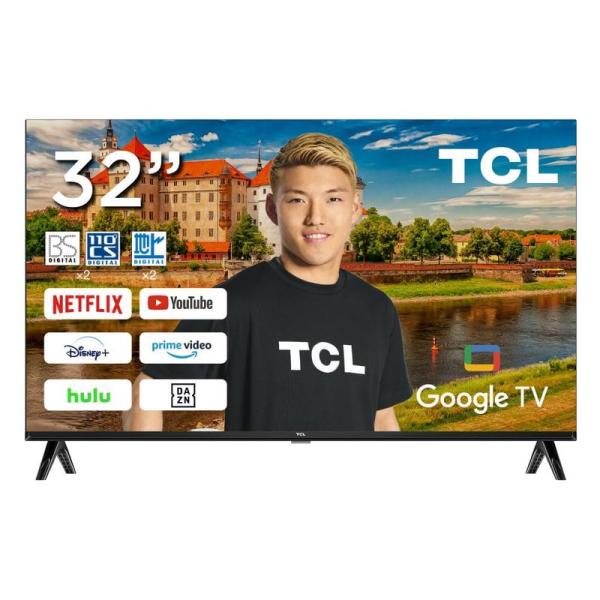 TCL 32型 32インチ スマートテレビ Google TV Dolby Wチューナー フル