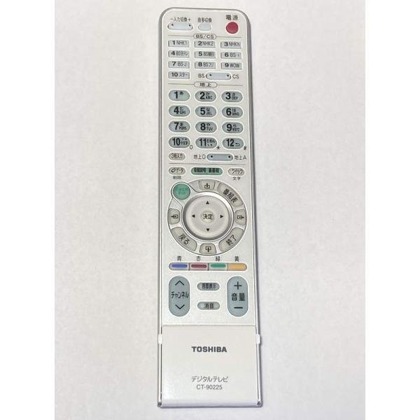 東芝純正 液晶東芝純正 テレビ用リモコン CT-90225 : スカーレット2021