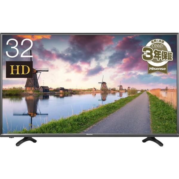 ハイセンス 32インチ HDテレビ 2017年製 HJ32K3121 録画機能 ハイセンス 32V型 液晶 テレビ HJ32K3121 ハイビジョン 外付けHDD裏