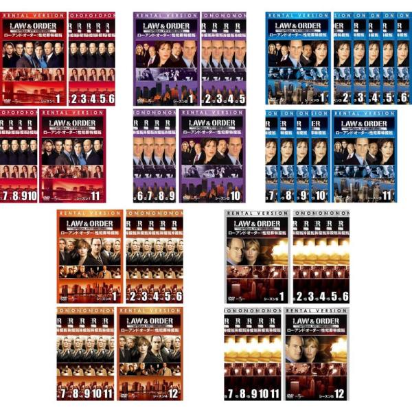 松*ン様 ロー・アンド・オーダー シーズン　全86巻セット　レンタル落ちDVD LAW & ORDER ロー・アンド・オーダー 性犯罪特捜班 シーズン 1、2、3
