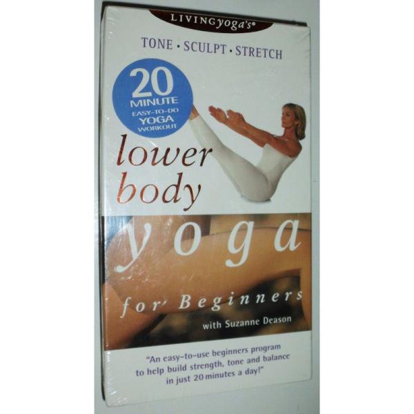 Livingyoga's Lower Body Yoga for Beginn VHS: 商品のタイトル【中古品】(中古品)＝使用済み中古品です。画像の商品はサンプル画像です。実際に届く商品と異なりますのでご了承下さいませ。※中古品のため、...