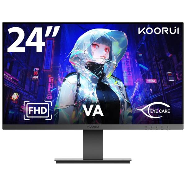 KOORUI モニター 23.8インチ 24N1A (スピーカー非搭載) Amazon.co.jp: KOORUI モニター 23.8インチ 24N1A ディスプレイ
