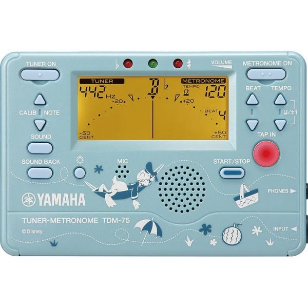 YAMAHA チューナーメトロノーム TDM-75DD ドナルドダック(中古品) YAMAHA チューナーメトロノーム TDM-75DD ドナルドダック