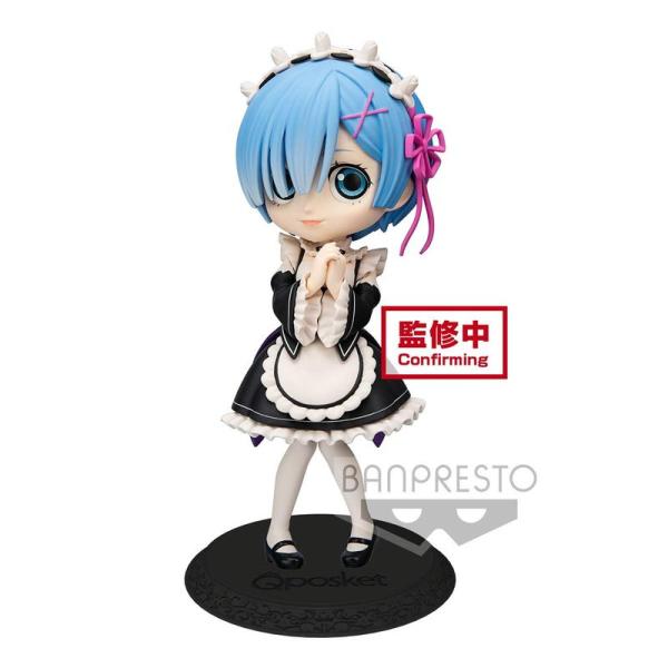 バンプレスト Re:ゼロから始める異世界生活 Q posket Rem レム フィギュア 通常カラーver.