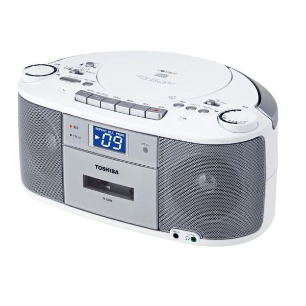 TOSHIBA CDラジオカセットレコーダー CUTEBEAT シルバー TY-CDS5(S): 商品のタイトル【中古品】(中古品)＝使用済み中古品です。画像の商品はサンプル画像です。実際に届く商品と異なりますのでご了承下さいませ。※中古品...