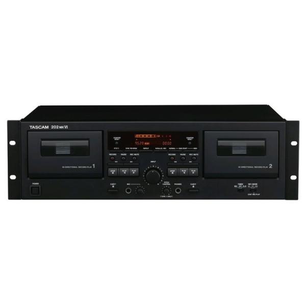 TASCAM タスカム / 202MKVI 業務用ダブルオートリバースカセットデッキ