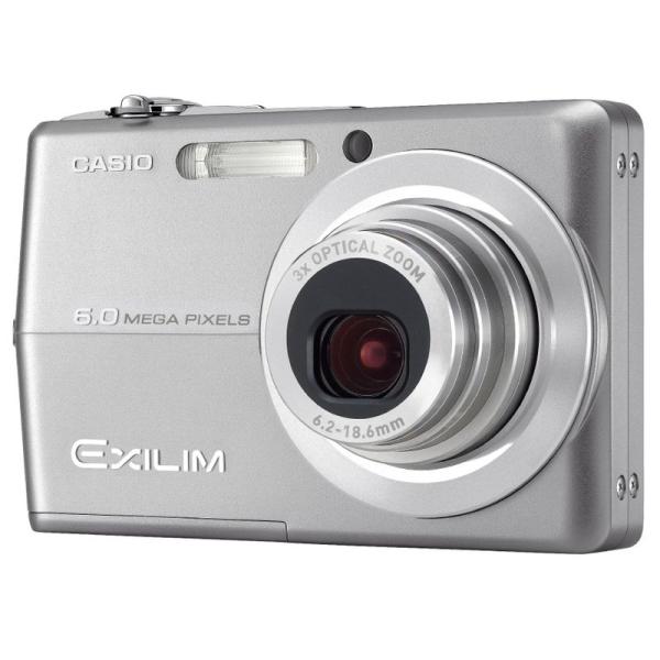 CASIO デジタルカメラ EXILIM ZOOM EX-Z600 シルバー