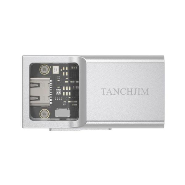 Tanchjim SPACE ポータブル DAC アンプ 3.5mmステレオ/4.4mmバランス出力対応 USB Type-C接続 アルミニ