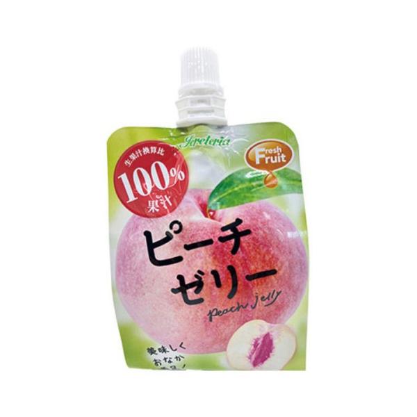 セイウ フレッシュフルーツ ピーチ (180g) 生果汁換算比100%果汁　パウチ ゼリー飲料