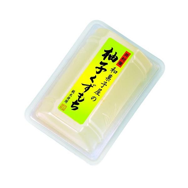 和菓子屋が心をこめてお届けする、柚子の風味豊かなつるんと食感のくずもちです。【原材料】砂糖、ゆず果汁、ゆず皮、くず粉／ソルビトール、加工でん粉、ゲル化剤（増粘多糖類）、酸味料、香料、（一部に大豆を含む）【カロリー】94kcal/個【アレルギ...