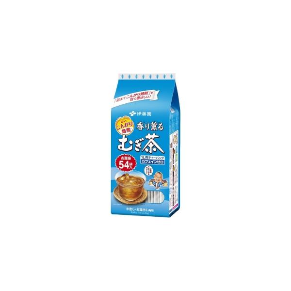 伊藤園 香り薫る むぎ茶 ティーバッグ (54袋) 麦茶 ティーバッグ
