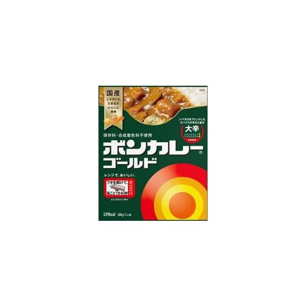 【A】 ボンカレーゴールド 大辛(180g)　レトルトカレー