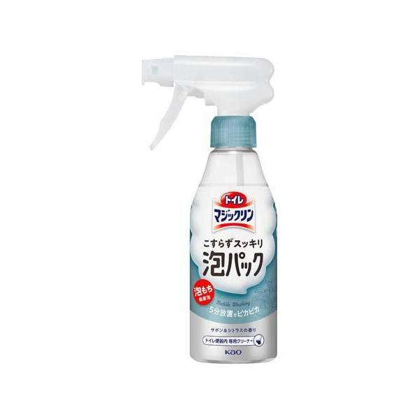 他サイト： 【※】 トイレマジックリン トイレ用洗剤 こすらずスッキリ泡パック サボン＆シトラス 本体 (300ml) トイレ掃除用品の商品画像