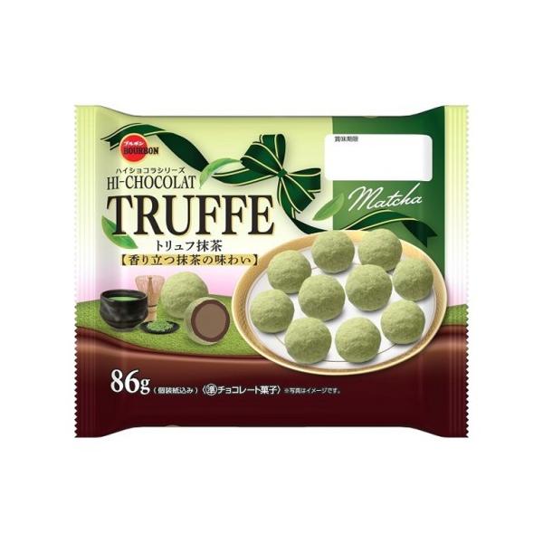 在庫処分】 賞味期限：2026年3月31日 ブルボン トリュフ 抹茶 (86g