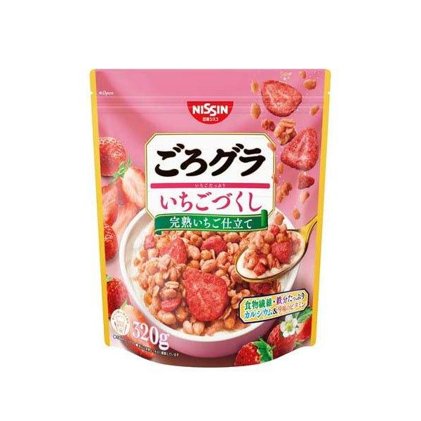 他サイト： 日清シスコ ごろグラ いちごづくし (320g) シリアルの商品画像