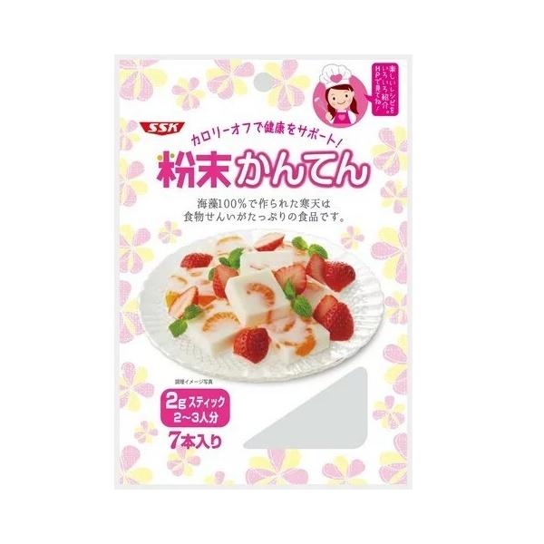 家族の健康をサポート。カロリーゼロ＆食物せんいたっぷり！・２〜３人分のレシピに便利な使いきり２ｇスティック。・粉末かんてんは、　カロリーゼロ＆食物せんいたっぷりの食品です。・粉末状なので水戻しいらず。すぐにお鍋で溶かせます。・思わず作りたく...