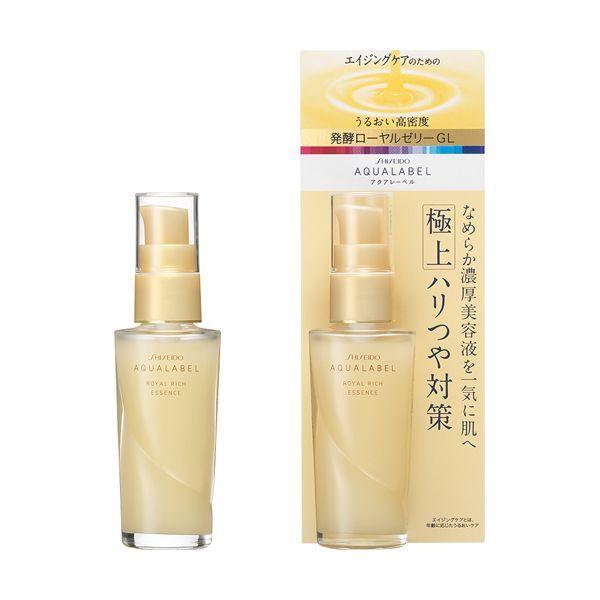 資生堂 アクアレーベル(AQUA LABEL) ローヤルリッチエッセンス (30ml)　美容液　エッセンス [エイジングケア ハリ シミ くすみ  化粧品]