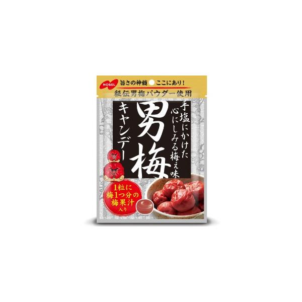【A】 ノーベル製菓 男梅キャンデー (80g) 菓子