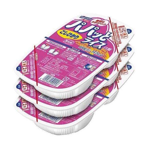 他サイト： はごろもフーズ パパッとライス こしひかり (200g×3個) レトルトごはんの商品画像