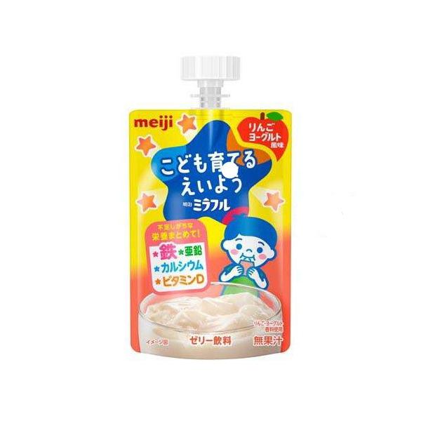 明治 ミラフル ゼリー りんごヨーグルト風味 (100g) 子ども用 ゼリー