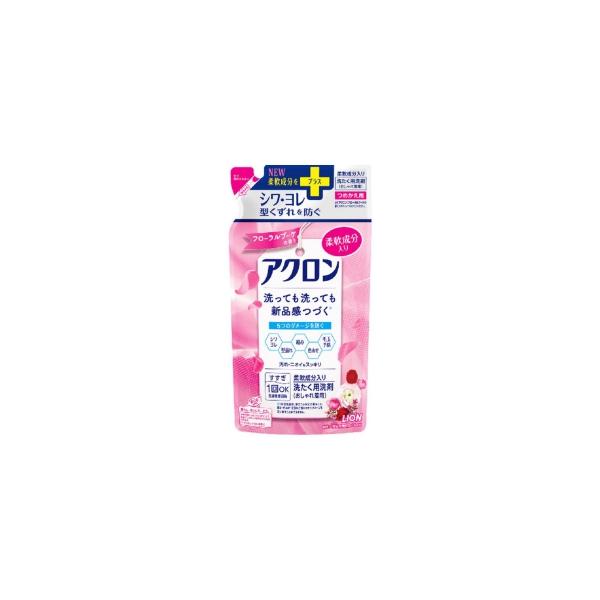 【※】 アクロン おしゃれ着洗剤 フローラルブーケの香り 詰替 (380ml) 洗濯洗剤 液体