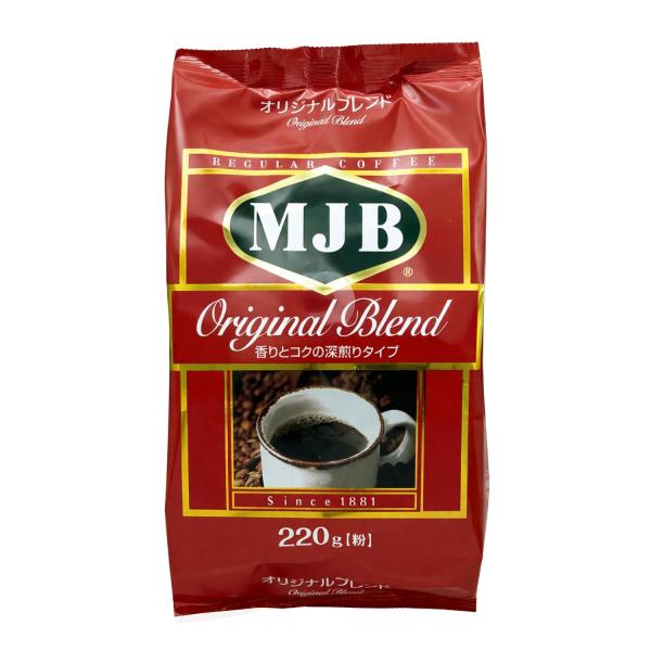 【在庫処分】 賞味期限：2027年2月4日 共栄製茶　ＭＪＢ　オリジナルブレンド　２２０ｇ（粉）コーヒー