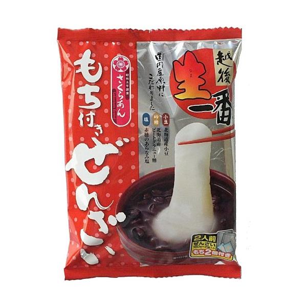 【在庫処分】 賞味期限：2026年6月9日 谷尾食糧工業 さくらあん もち付き ぜんざい (2人前) お菓子 和菓子
